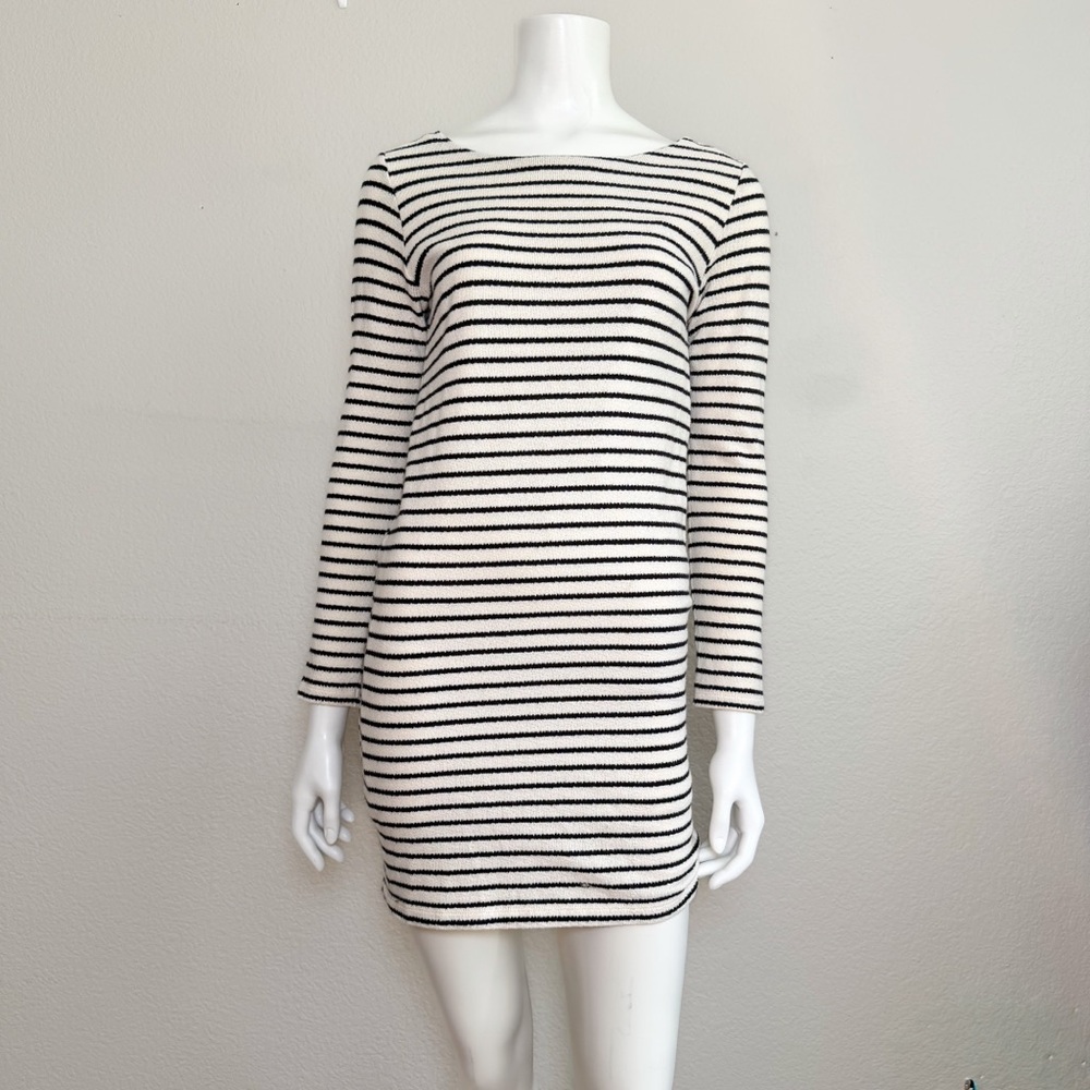 Anthropologie Le Phare Breton Stripe Dress Cotton Coastal French Girl Medium
